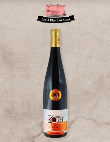 Domaine KOCH Pinot Noir Rouge 2017 Les 3 Ptis Cochons Strasbourg
